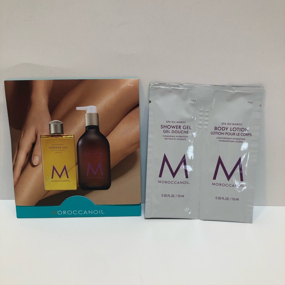 3/$20 Moroccanoil Spa Du Marco Shower Gel & Body Lotion NWOT